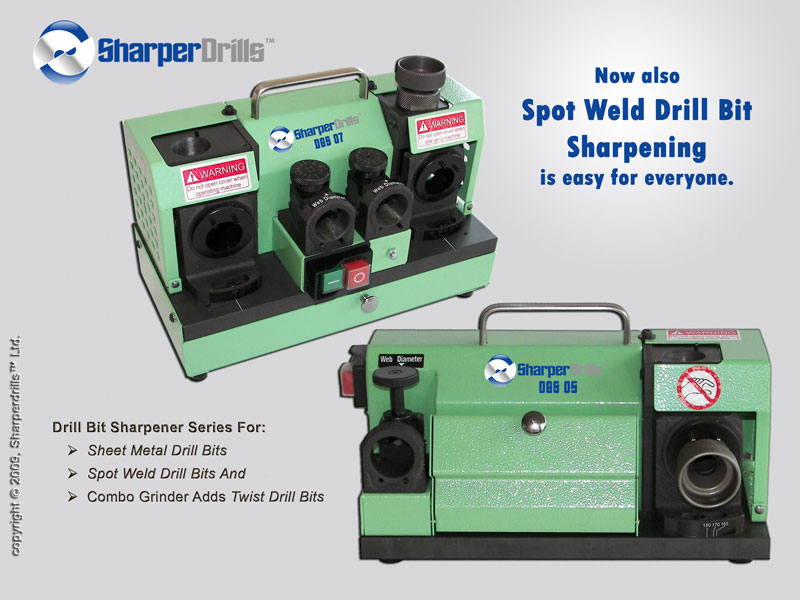 SharperDrills Spot Weld Drill Bit Sharpener